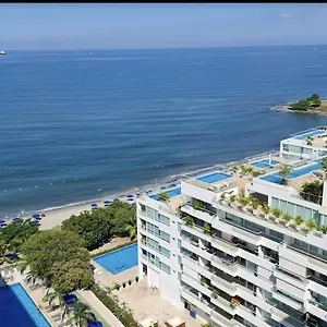 Vista Al Mar Y La Sierra En Playa Dormida Dos Apartamento